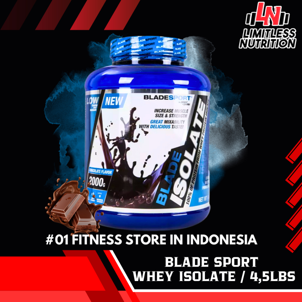 Blade Sports USA BLADE ISOLATE WHEY 4.5 lbs  WPI Protein Isolate 2KG