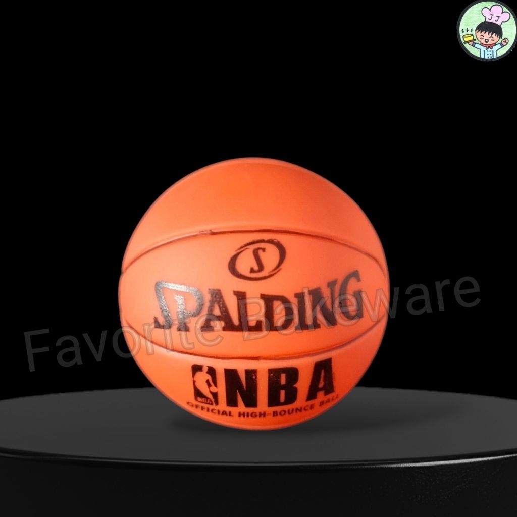 Topper Cake Birthday Basketball  Hiasan Kue Tart Ulang Tahun Bola Basket Ball