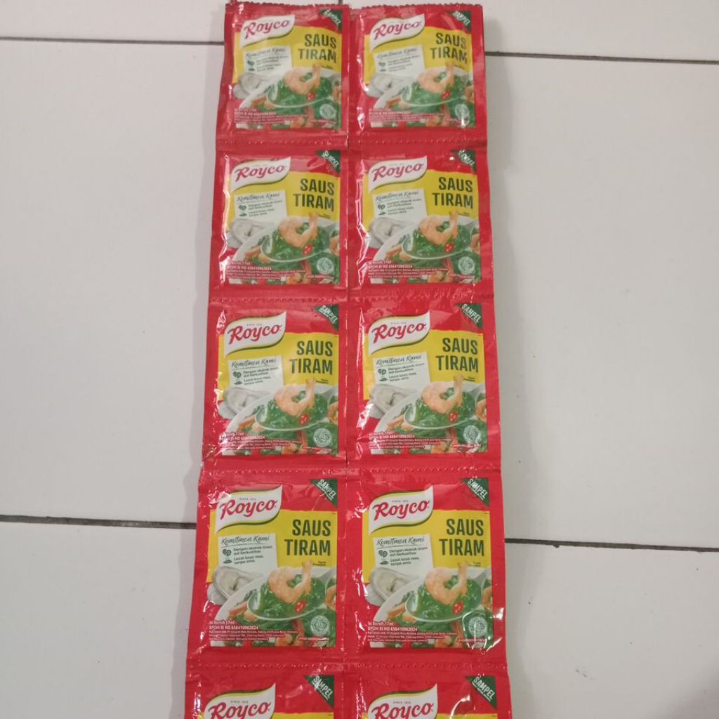 

Royco Saus Tiram 17ml perenceng isi 10pcs
