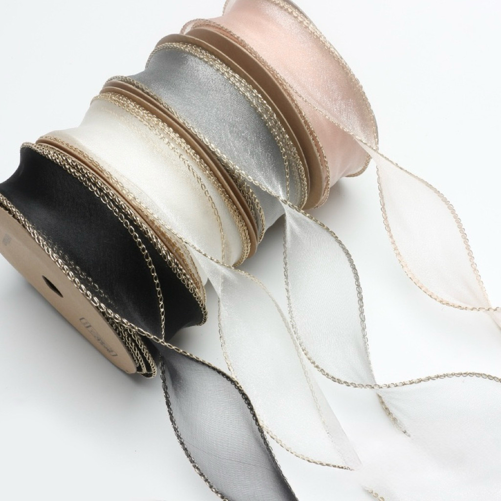 

[12009] (1 Meter) Pita Korean Ruffle Eceran | Korean Ruffle Ribbon for Flower Bouquet