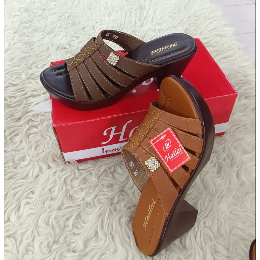 sandal hailai wedges full tali tali
