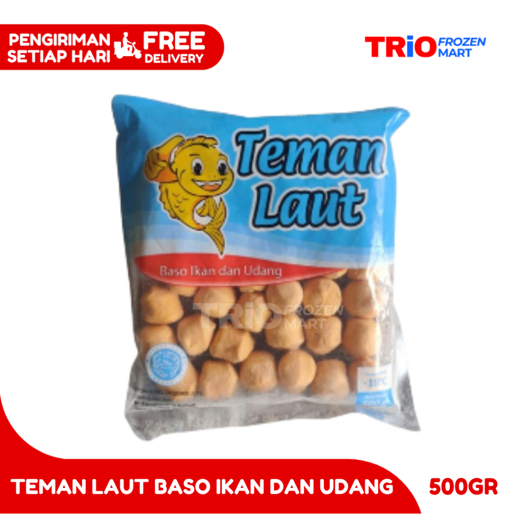 

TEMAN LAUT BAKSO UDANG SEAFOOD 500GR