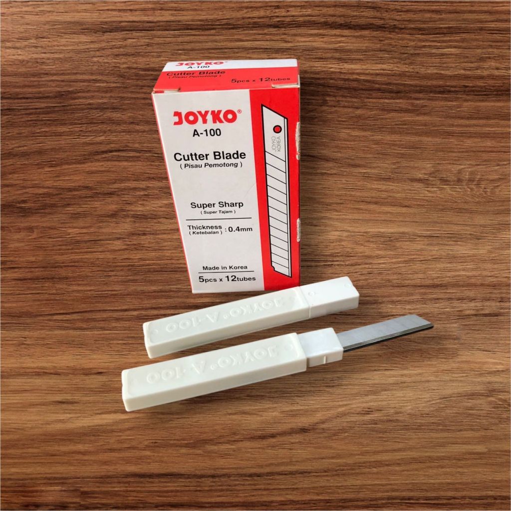 

Isi Cutter Blade Joyko A-100 Super Tajam