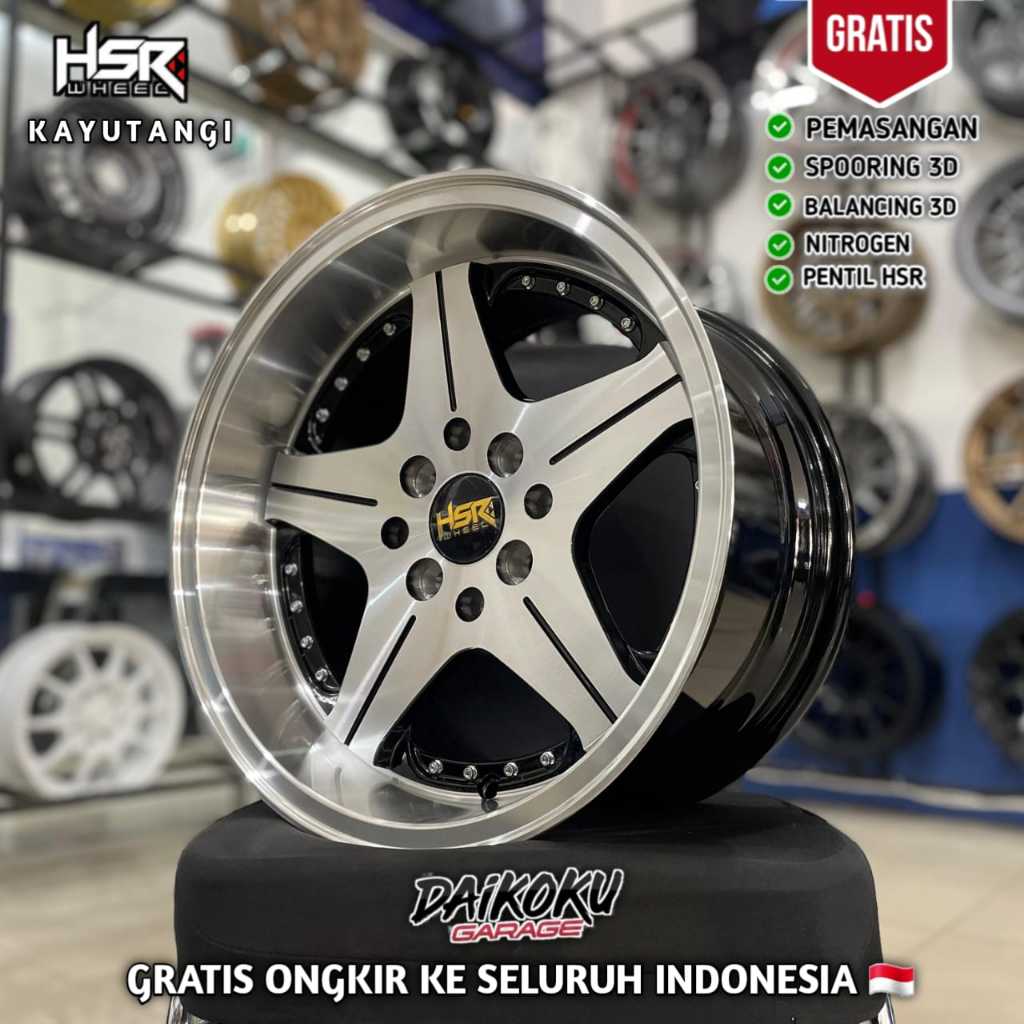 Velg Mobil Celong Ring 16 hsr anambas r16 pelek racing jazz yaris avanza xenia dll