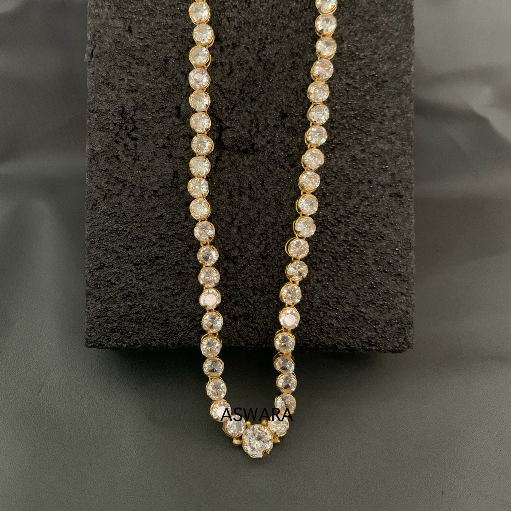 Kalung Aurel Batu Cengkrem / Kalung Aurel Batu Diamond / Kalung Aurel Murah