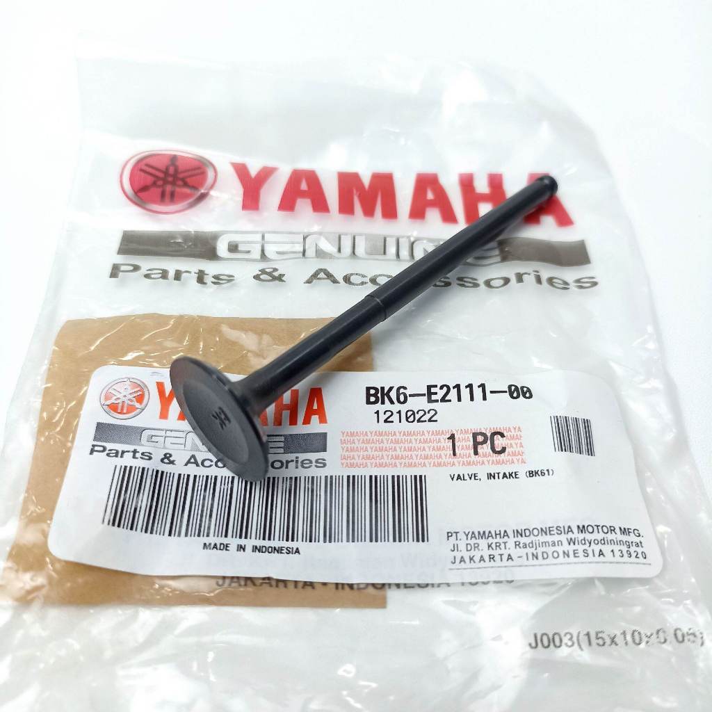 PAYUNG KLEP VALVE IN INTAKE R15 VVA V3 MT15 R15M XSR R VIXION R 155 NEW NMAX NEW AEROX BK6-E2111-00 