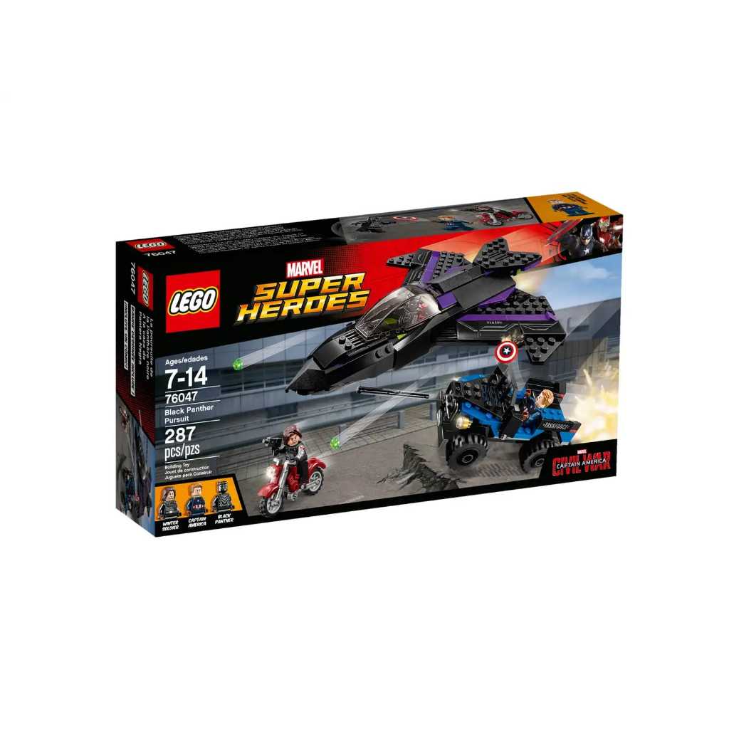 LEGO 76047 Black Panther Pursuit