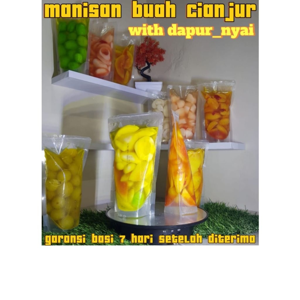 

DAPUR_NYAI manisan buah campur khas cianjur 250 gram