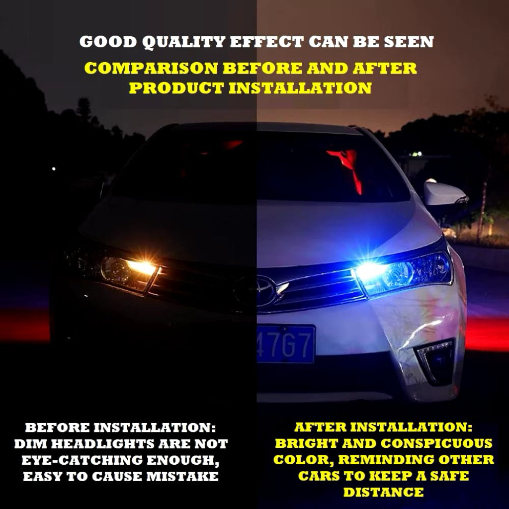 Best Deals 4 Pcs Lampu Sen Jelly Kedip Led T10 6 Mata Sein Variasi Sepeda Motor