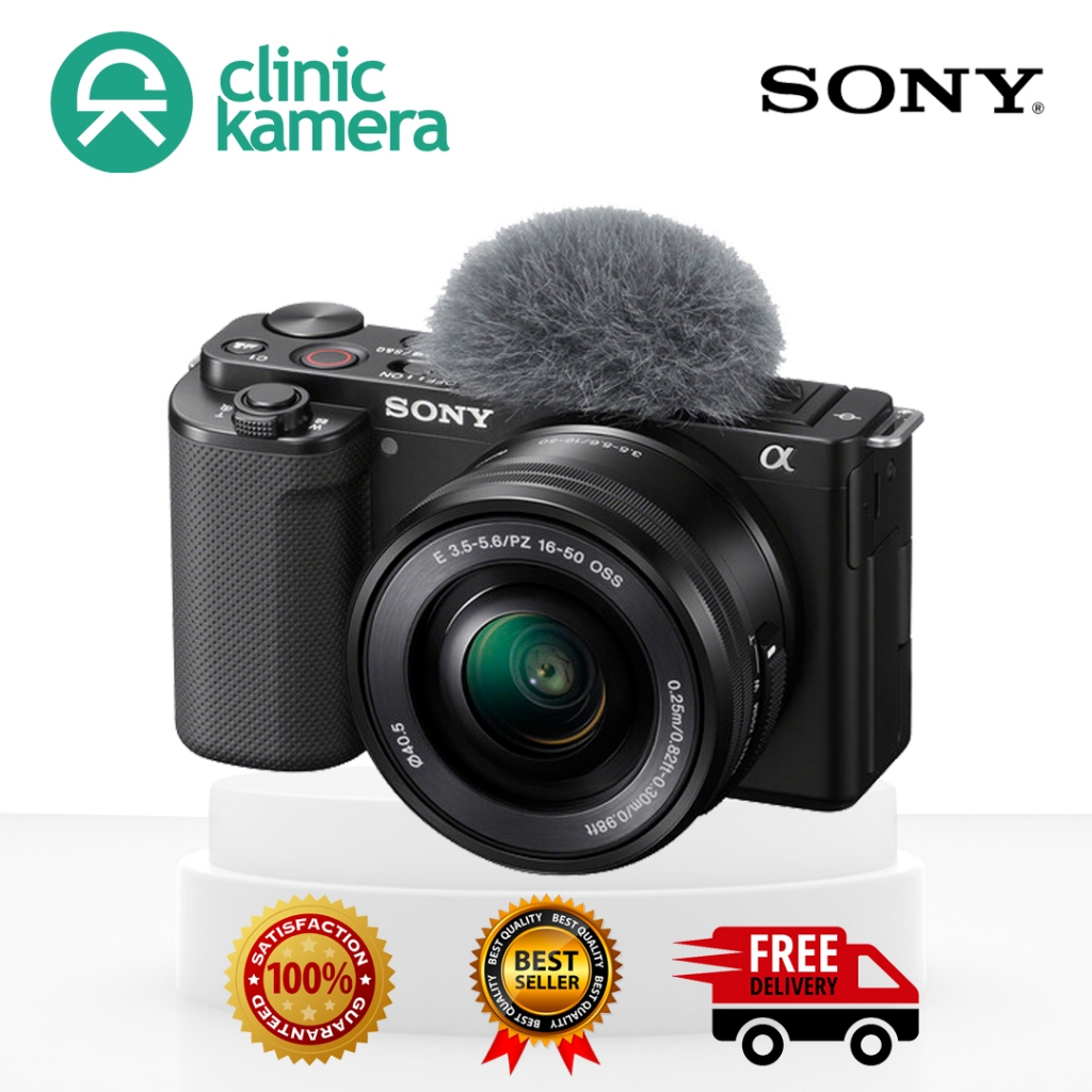 Sony ZV-E10 kit 16-50mm OSS / Kamera Sony ZV-E10 / Kamera mirrorless Sony ZV-E10