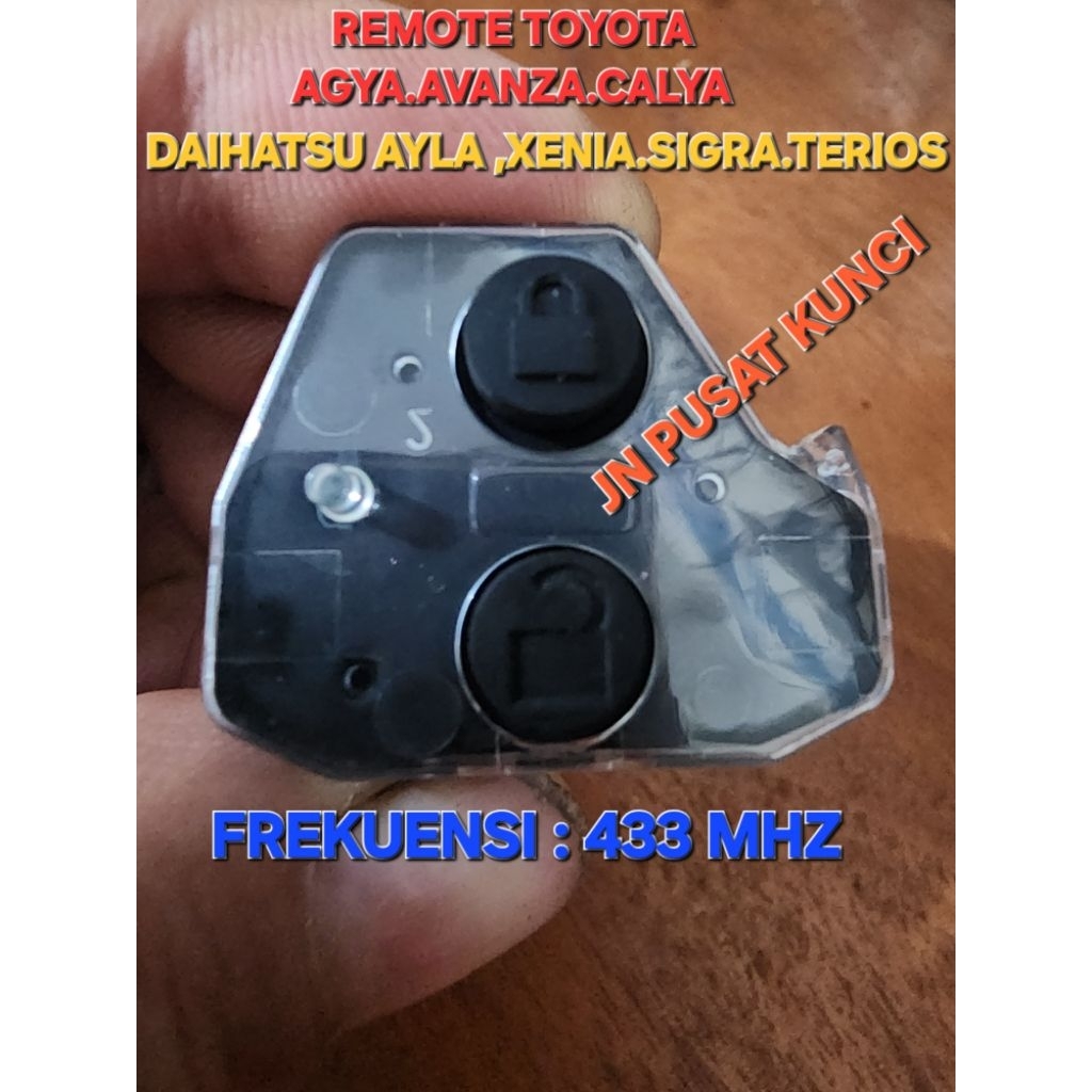 Modul Remote Pcb Transmiter Remote Toyota agya,Avanza Calya ,Daihatsu Alya,xenia,Sigra ,Terios
