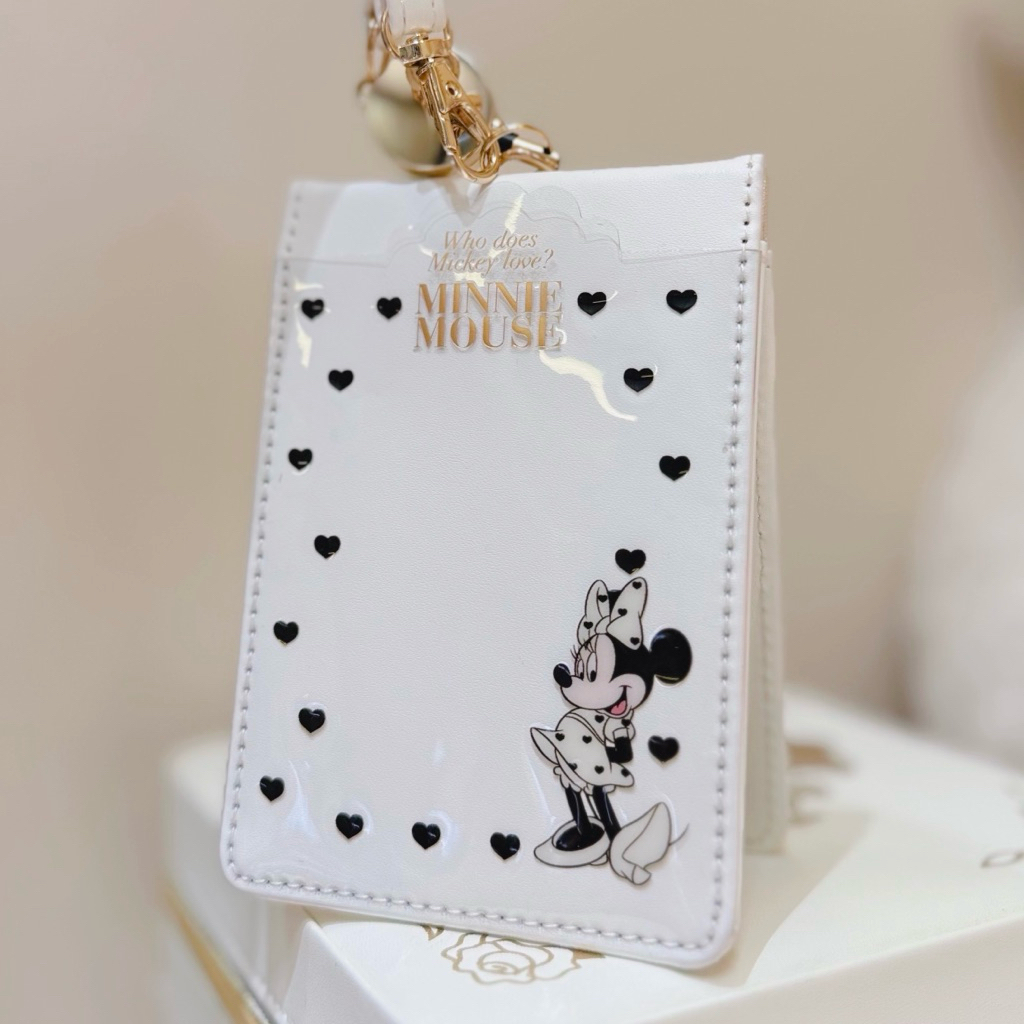 

Lanyard Disney Pass Case Minnie Mouse Marie Cat Japan