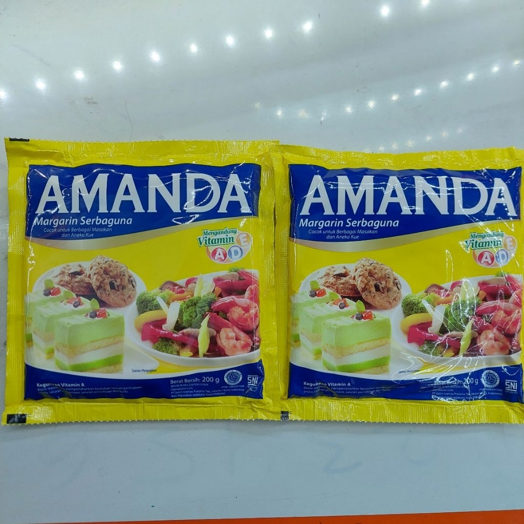 

Margarin serbaguna amanda/ margarin amanda 200gr