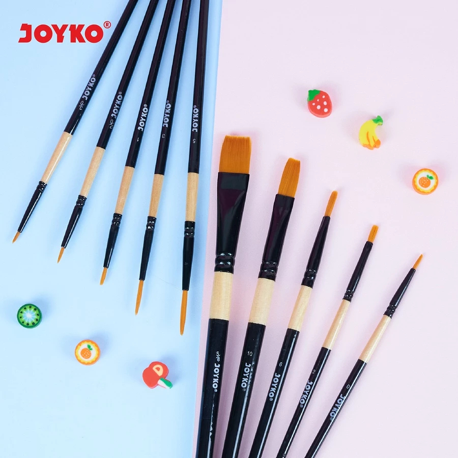 

Brush Kuas Cat Lukis Joyko Set Isi 10 BR-9