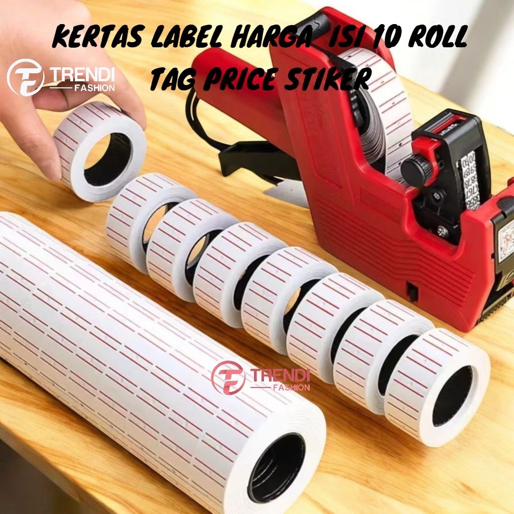 

Kertas Label Harga Label Tag Price Stiker Penanda Harga Isi 10 Roll
