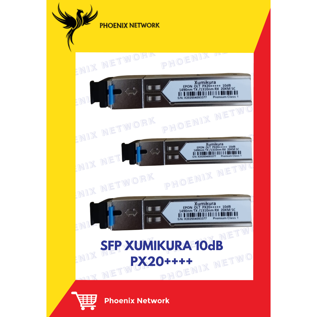 SFP EPON XUMIKURA 10dB PX20++++ / SFP 10dB XUMIKURA / SFP 10dB XUMIKURA