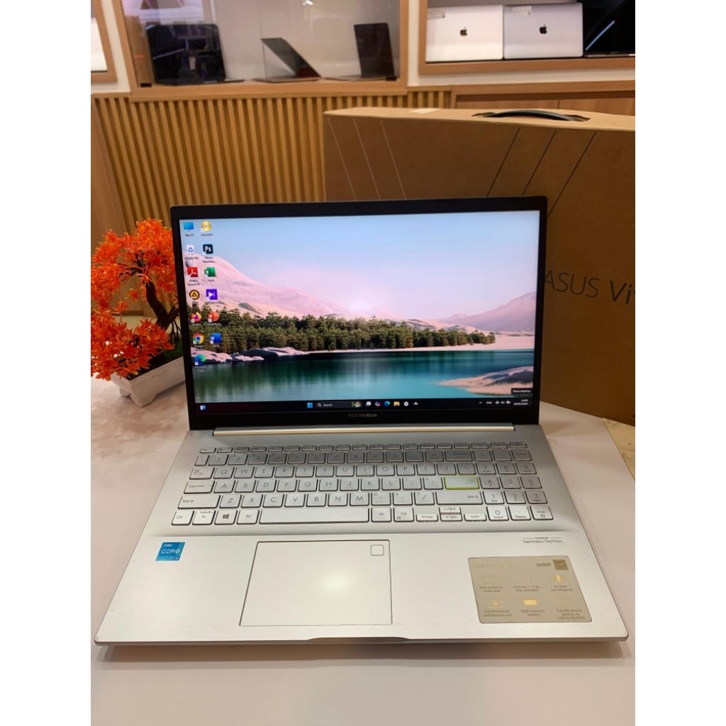 asus vivobook k513 i5 gen 11 8gb 512gb fullset mulus
