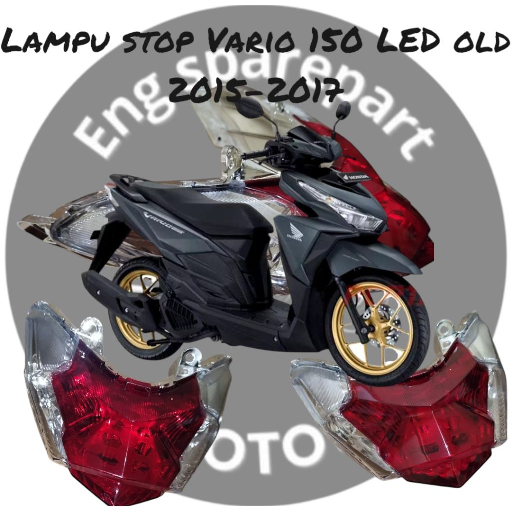 Lampu stop set belakang Vario 125/150 LED OLD 2015-2017