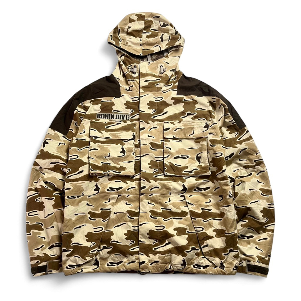 vintage burton ronin camo snowboard jacket