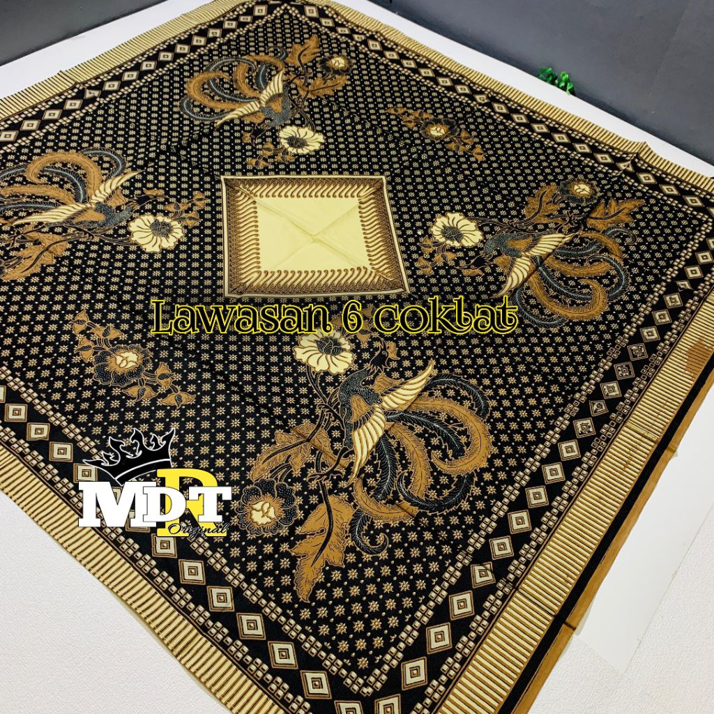 Udeng iket kepala batik tulis lawasan segi empat 6