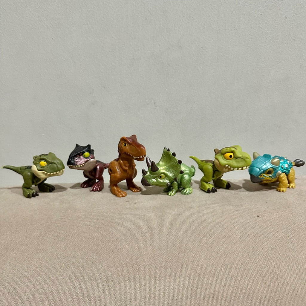 (Harga Satuan) Jurassic World Snap Squad (Assorted) Original JW - Mainan Action Figure Dinosaurus T-