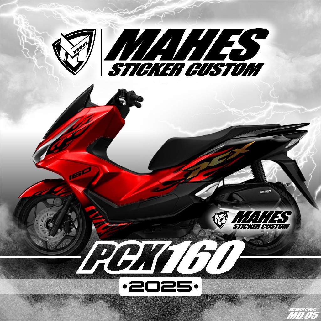 (COD) Decal Stiker PCX 160 Full Body Terbaru 2025 Sticker Custom All New PCX 160 Roadsync 2025 PCX 1