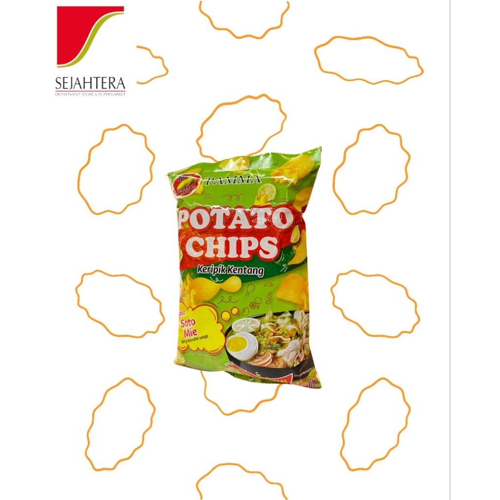 

Pamma Potato Chips soto ayam 60gr