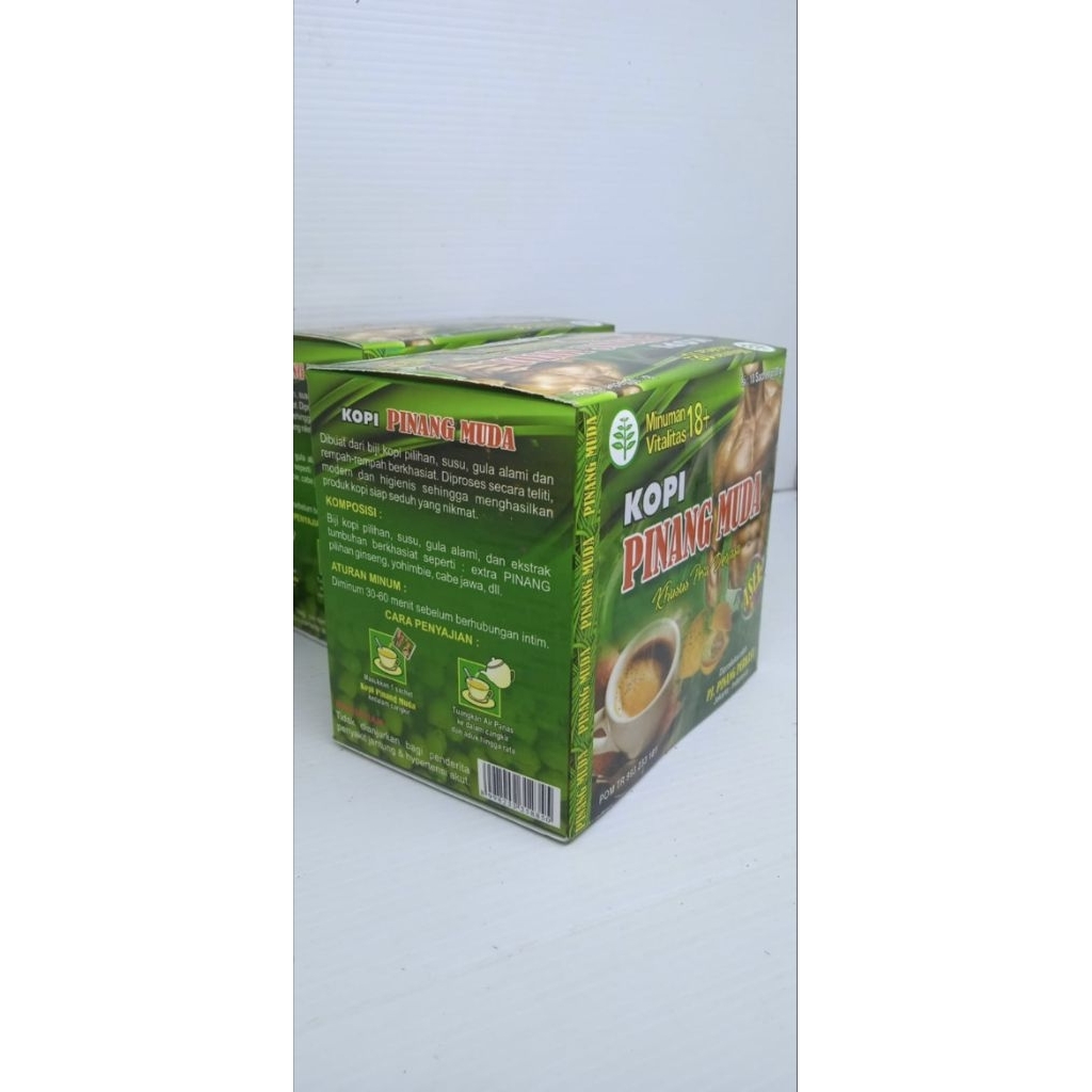 

minuman herbal kopi pinang muda