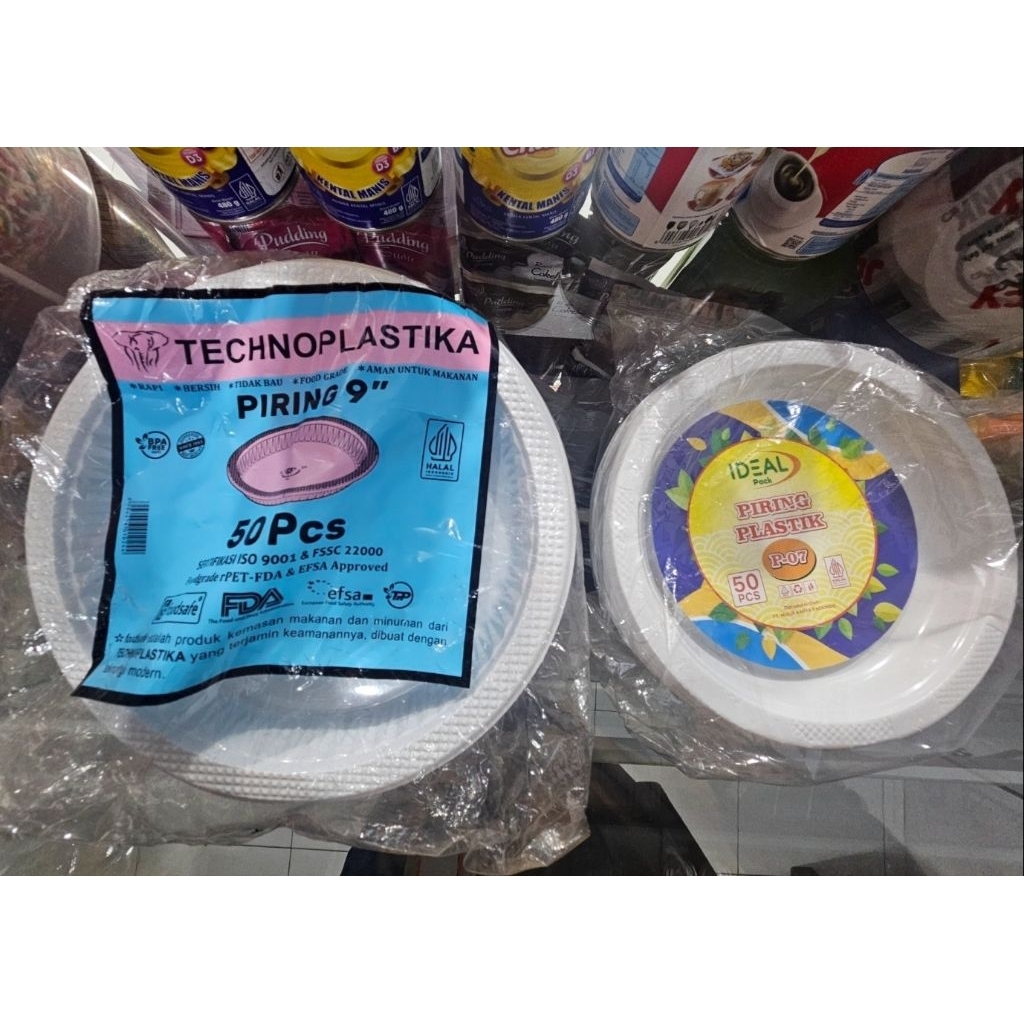 Piring Plastik | piring sekali pakai