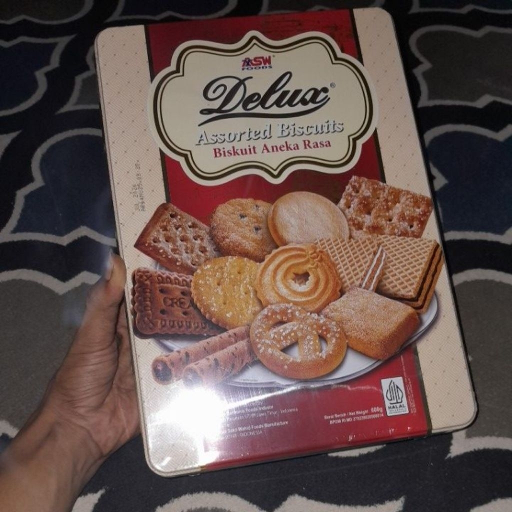 

Biskuit kaleng 600gr exp.july 2026