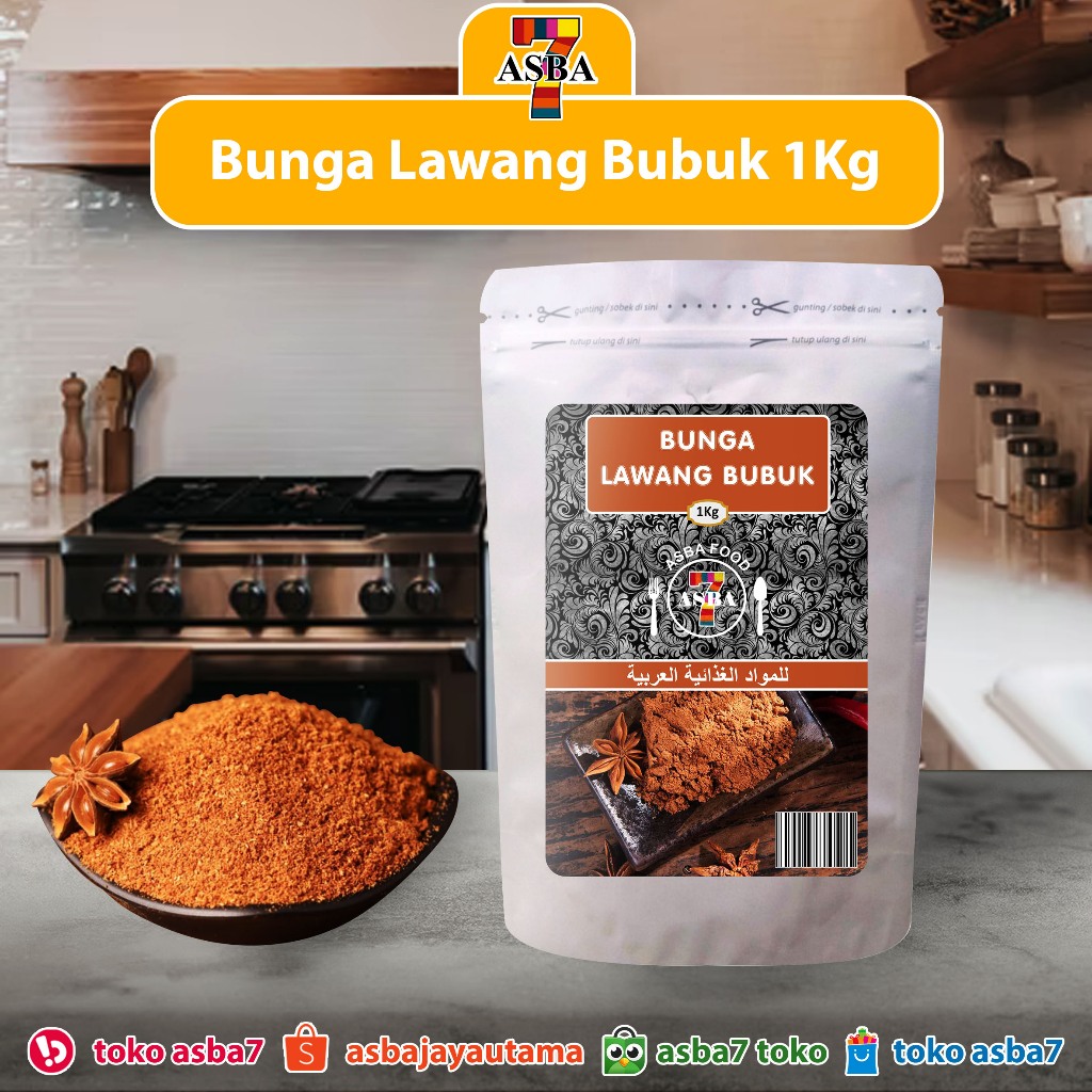 

ASBA BUNGA LAWANG BUBUK 1KG