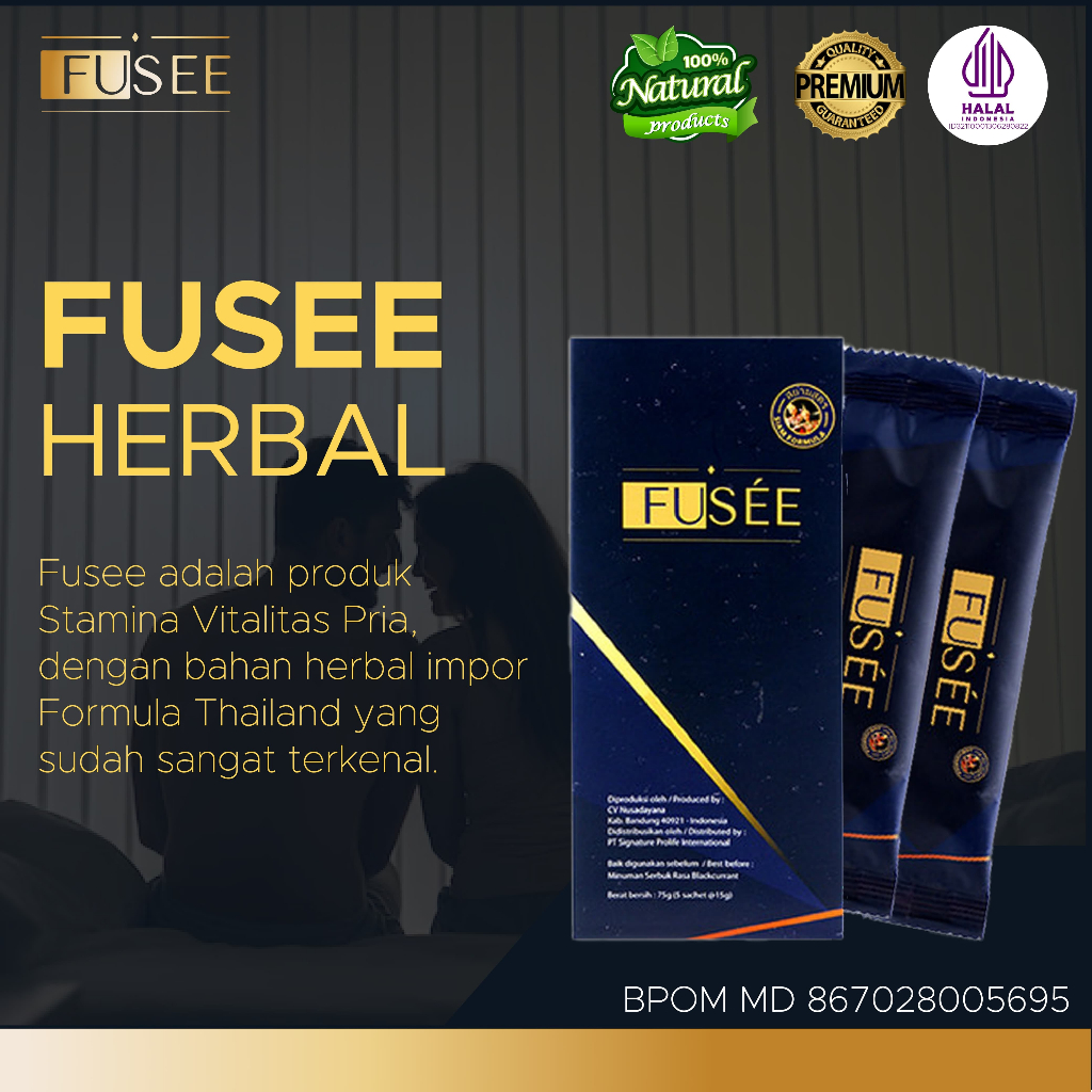 FUSEE – Suplemen Herbal Pria | Vitalitas & Stamina Alami