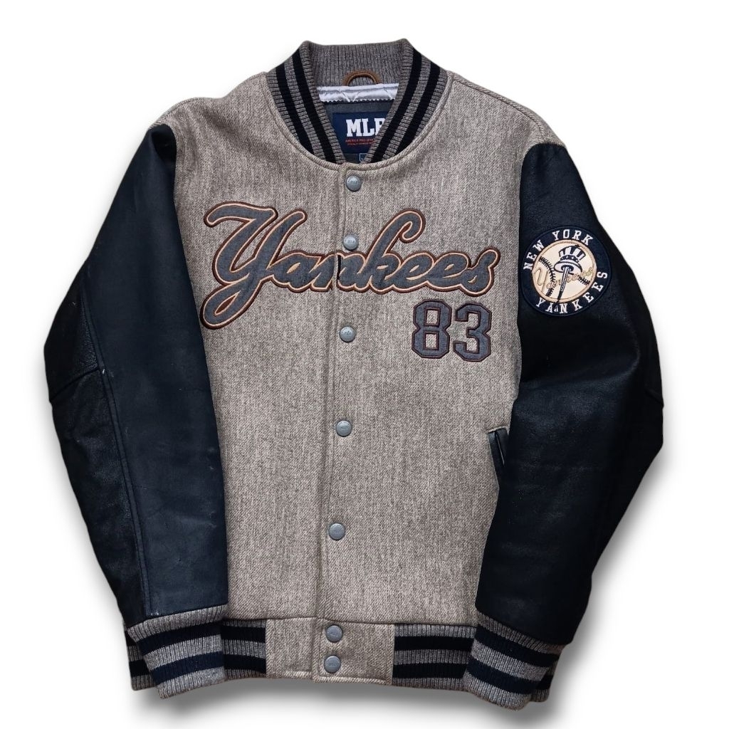 Varsity MLB Yankees Leather