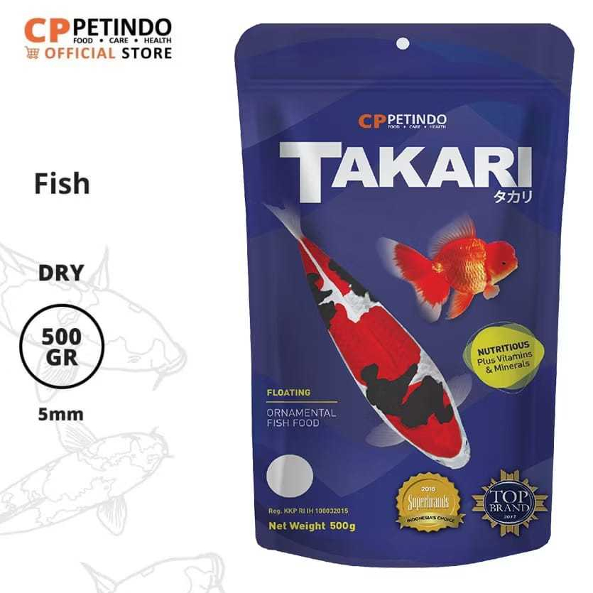 Makanan Ikan Takari 500 gram, Fish food TAKARI