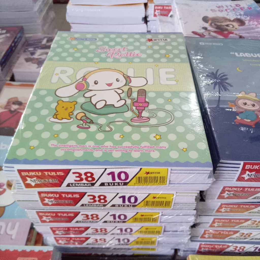 

Buku Tulis NEWSTAR 38 Lembar isi 10 buku
