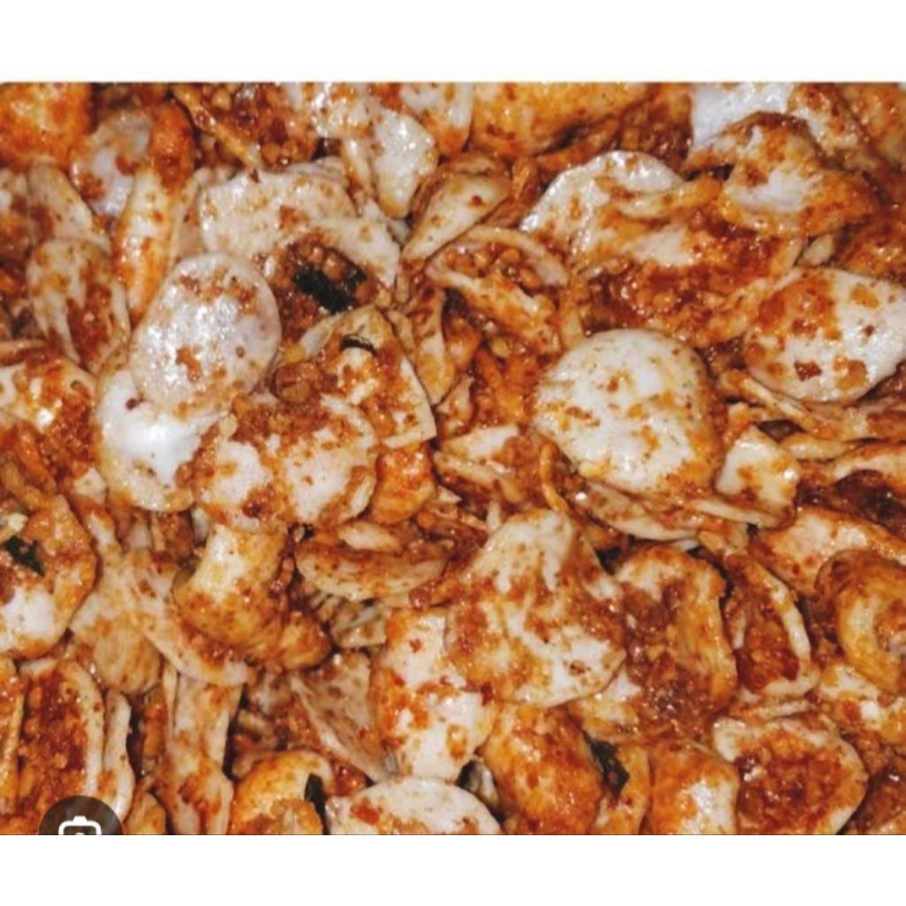 

kerupuk seblak kering bumbu kacang