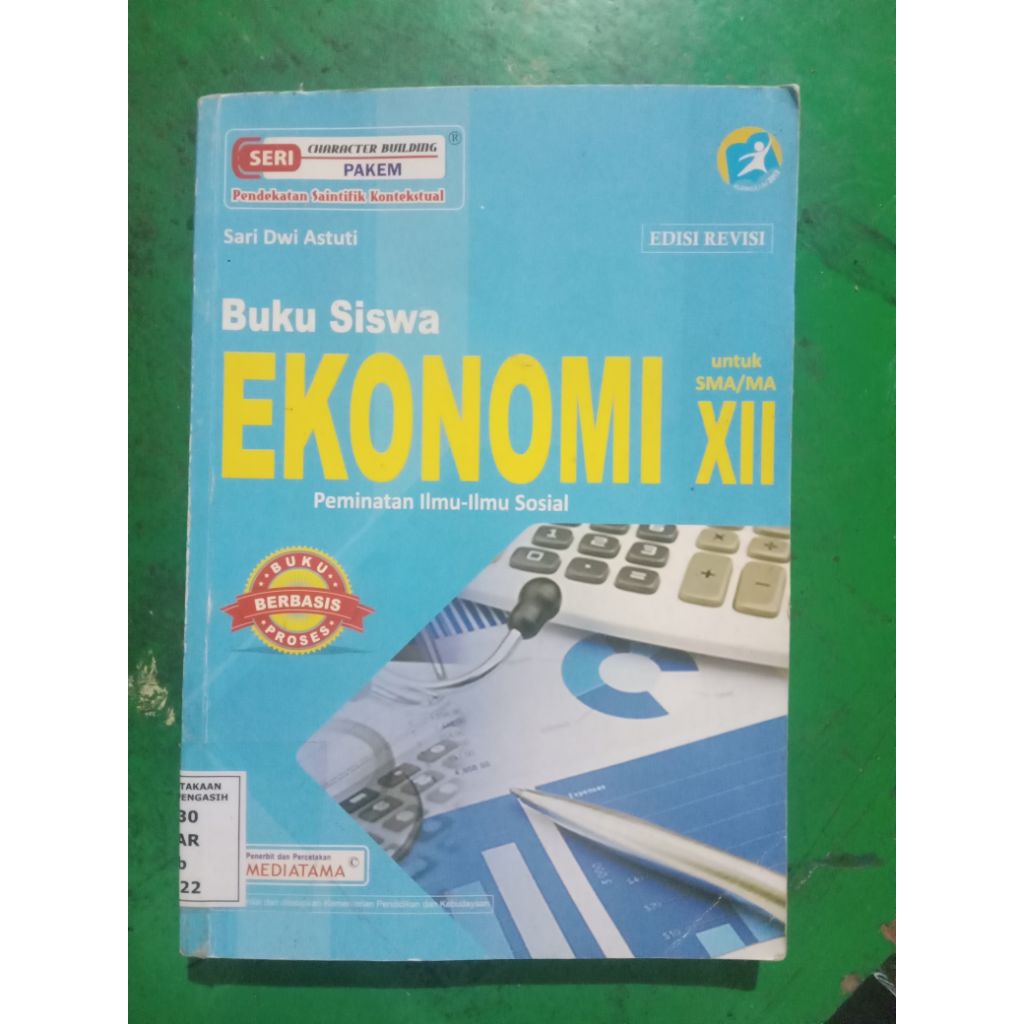 Buku Paket Ekonomi Kelas 12 Mediatama