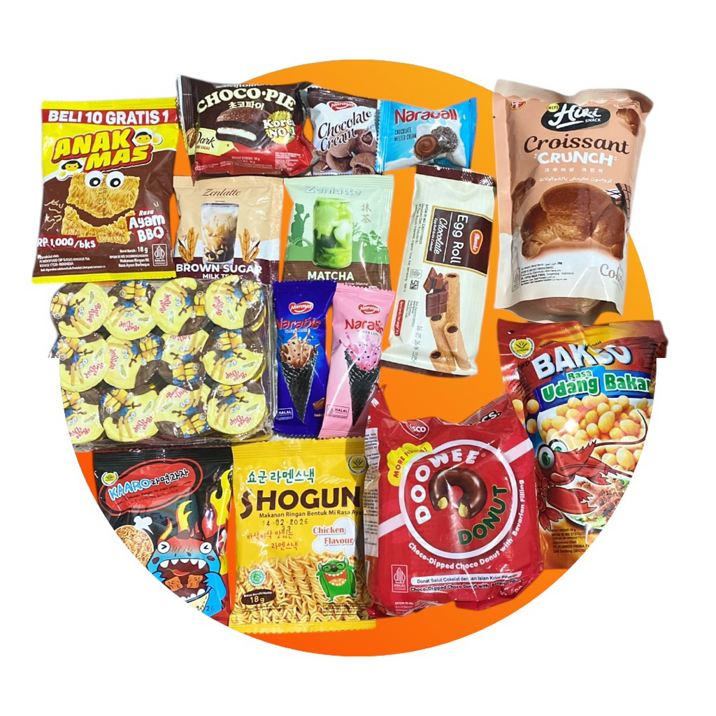 

Snack Random Co 35.000 saldo jajan 30.000