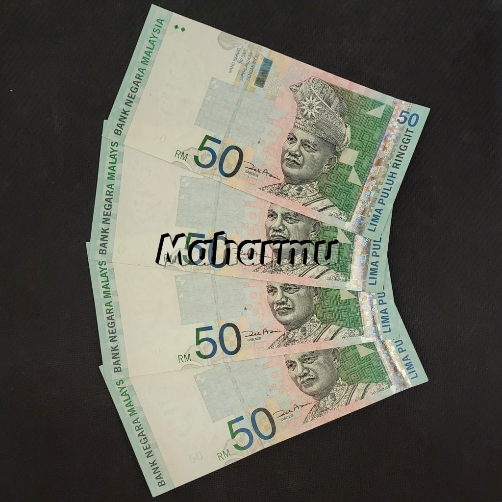Malaysia Ringgit Uang Asing Kuno 50 Ringgit Limitied Series