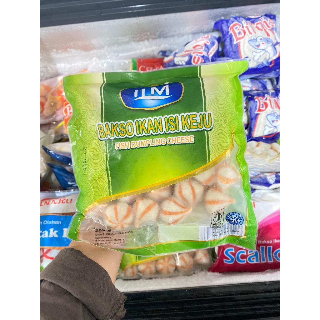 

ILM DUMPLING KEJU 500gr / FISH DUMPLING CHEESE / BAKSO IKAN ISI KEJU / AYU PUTRI FROZEN FOOD