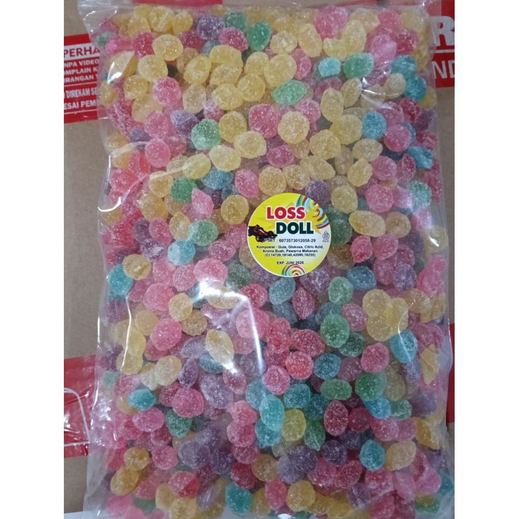 

permen viral fruty 1kilo