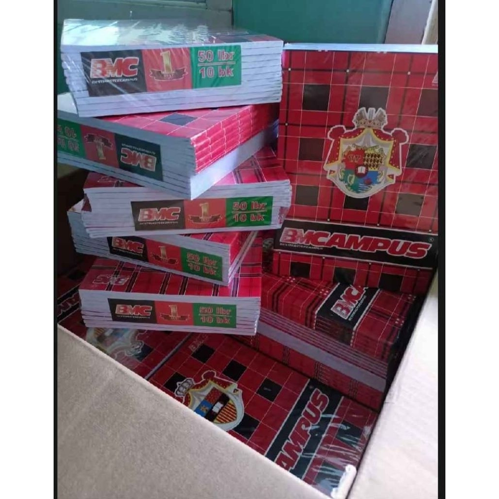 

buku BMCampus 50 lembar (10pcs)