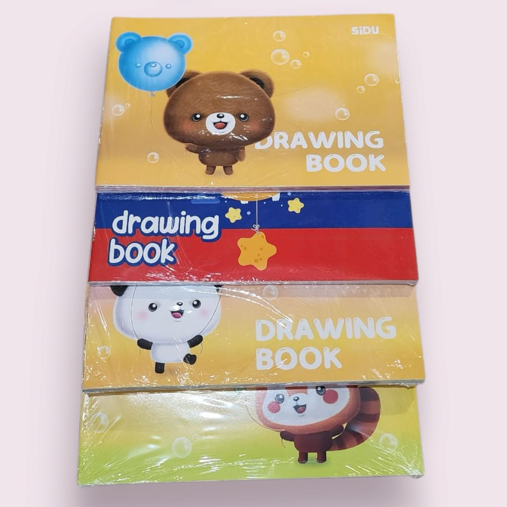 

Buku Gambar SiDU A4 / 1 pack isi 5 Buku Gambar Karakter Cod