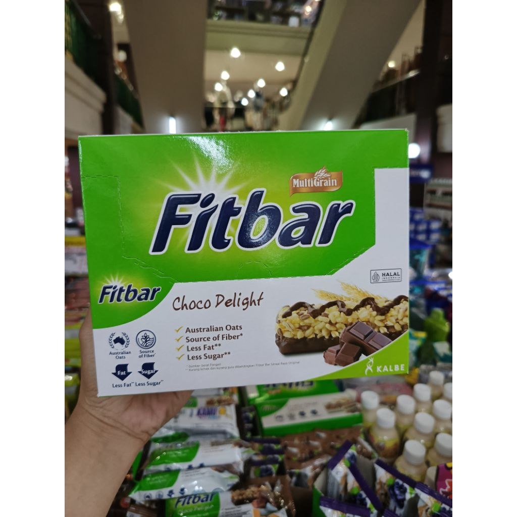

FITBAR MULTIGRAIN 20g isi 12pc snack sehat All variant