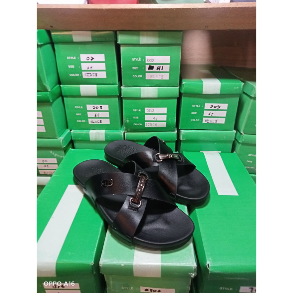 sandal slop pria sendal philipp plein premium