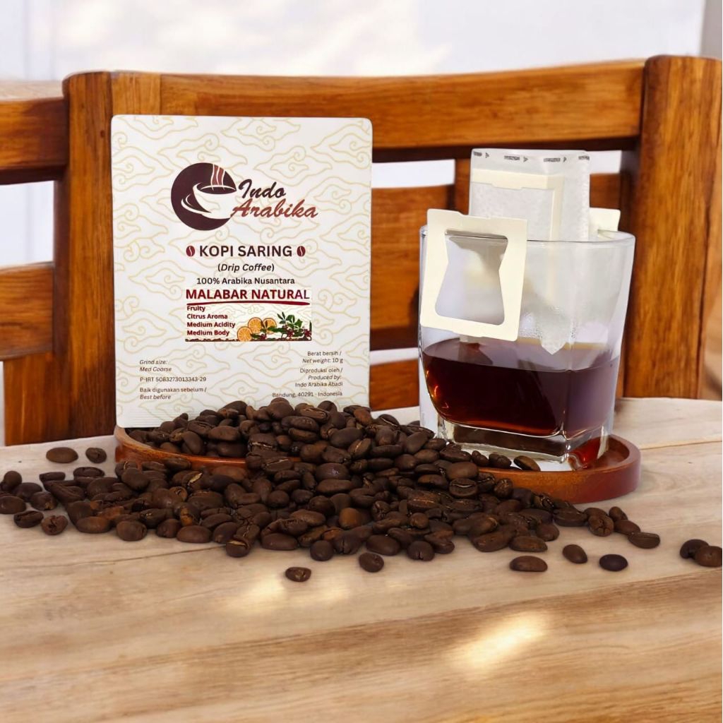 

Arabika Malabar Kopi saring kopi Filter Drip Coffee Indo Arabika