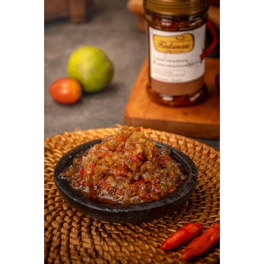 

Sambal Bawang Udang Ebi Kintamani 150 gram