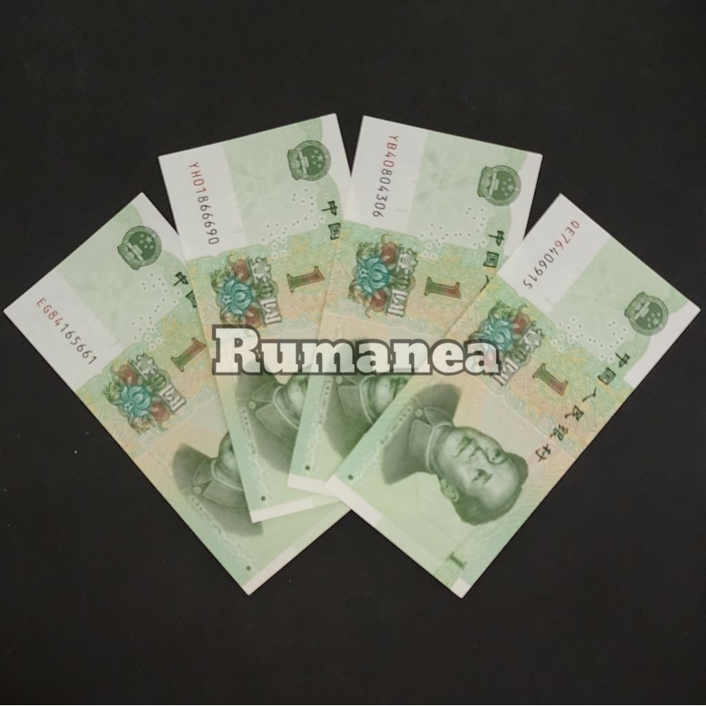 Yuan China Uang Asing Pecahan 1 Yuan New Series