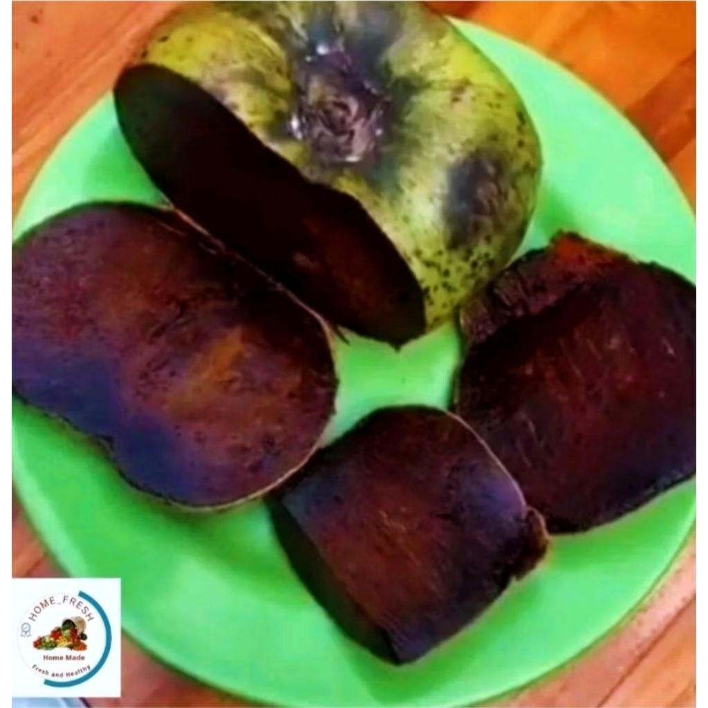 

buah black sapote 1kg buah sawo hitam mexico buah black sapote giant import