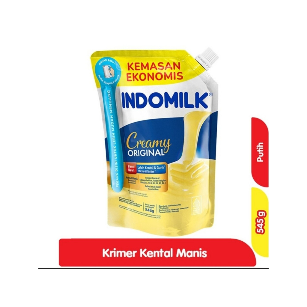 

Indomilk susu kental manis original pouch 525g